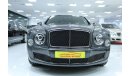 Bentley Mulsanne SPEED LIKE BRAND NEW 600 KM