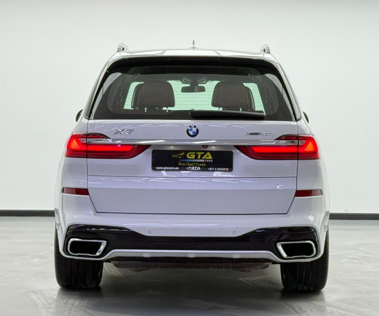 بي أم دبليو X7 2019 BMW X7 xDrive50i M-Sport, Warranty, Full BMW Service History, 7 Seater, Fully Loaded, GCC
