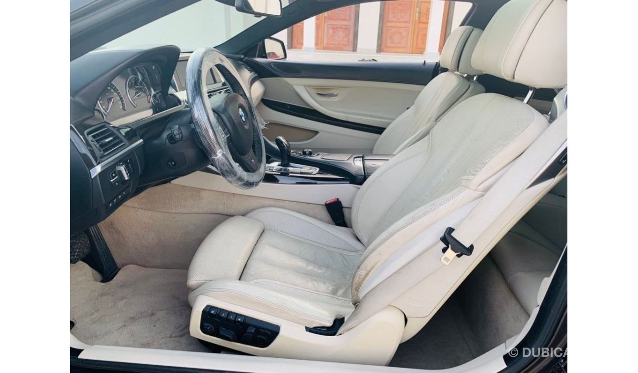 BMW 650i BMW 650CI COUPE بحالة ممتازة جدا مسرفسة كامل جاهزة للتسجيل