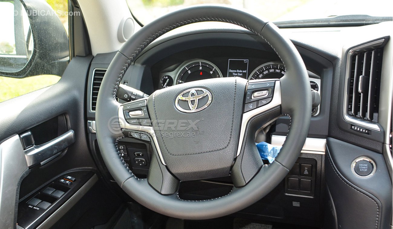 Toyota Land Cruiser 4.5L VXR Full Option 4 Camera,JBL,Big Screen,Rear DVD-Colors Available-تسجيل في الدولة و للتصدير