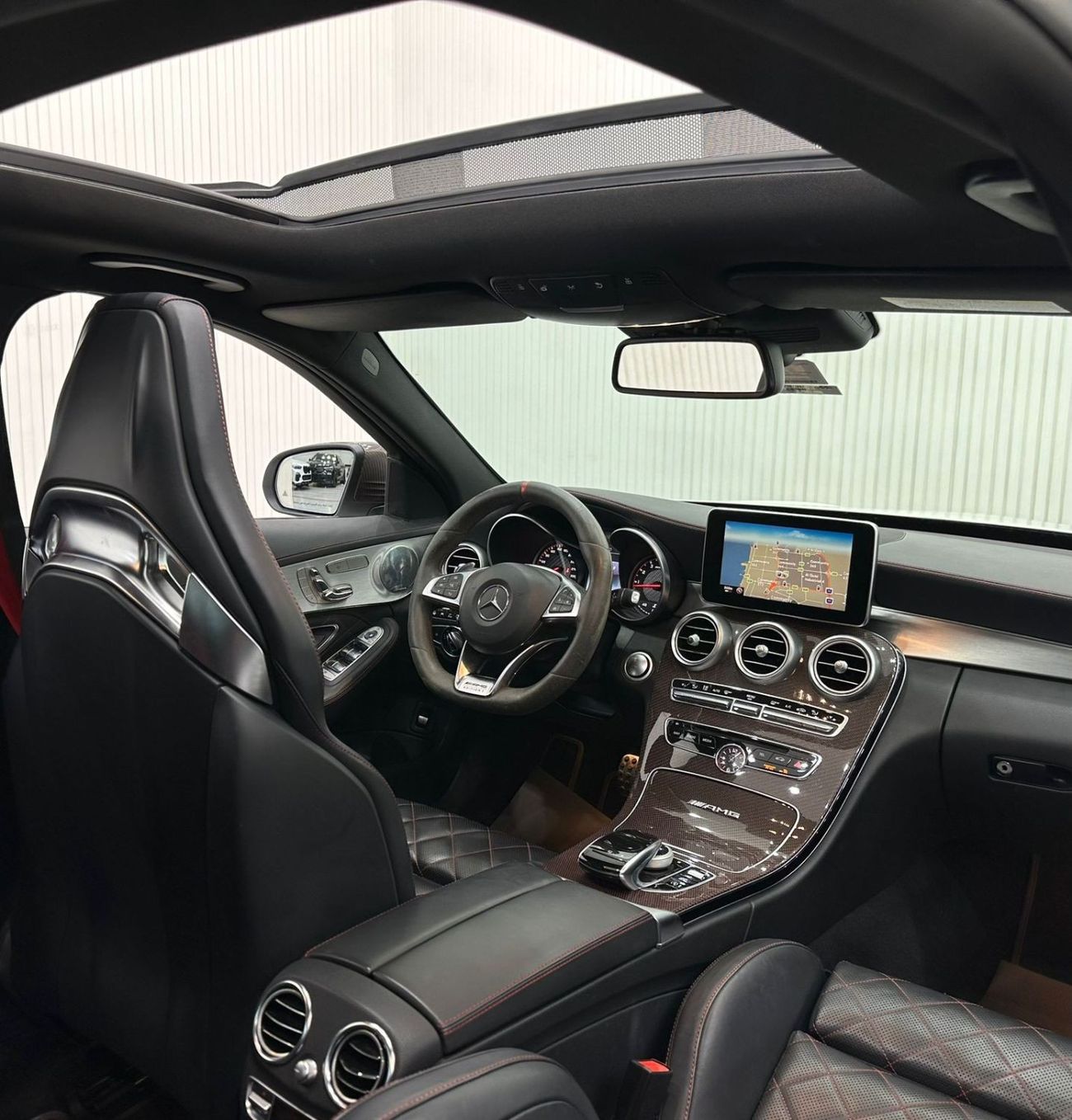 مرسيدس بنز C 63 AMG Std 2016 Mercedes Benz C63s AMG 1st Edition, Full Mercedes Service History, Full Options, GCC