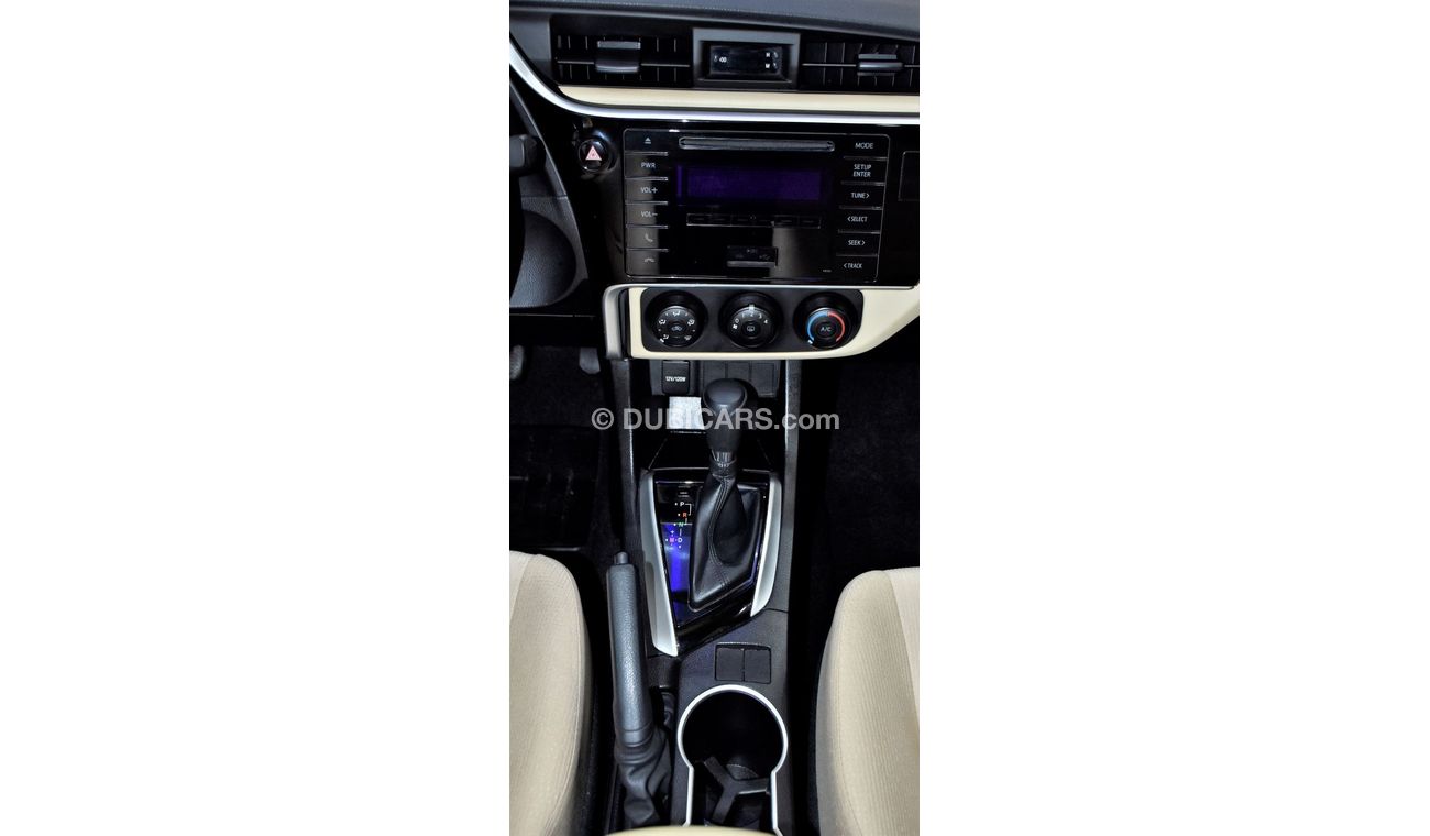Toyota Corolla EXCELLENT DEAL for our Toyota Corolla SE 1.6L ( 2019 Model ) in White Color GCC Specs