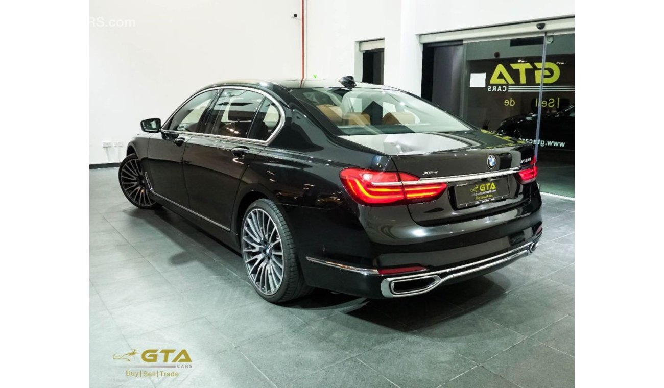 بي أم دبليو 750 2017 BMW 750LI Luxury xDrive, Warranty, Full BMW History, GCC, Low Kms