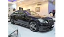 مرسيدس بنز E 63 AMG Mercedes Benz E63 AMG 2010 Model!! in Black Color! GCC