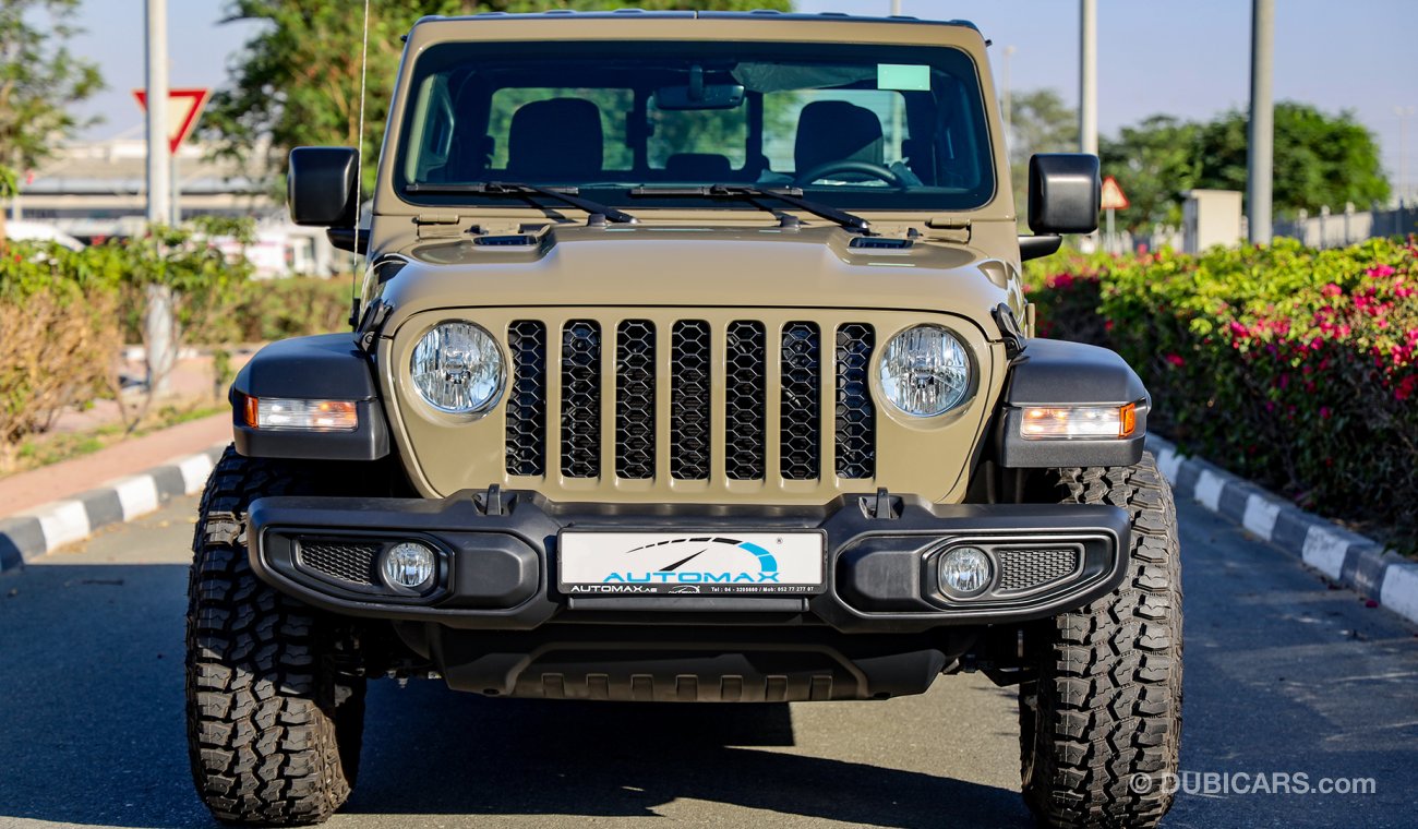 Jeep Gladiator 2020  Sport 4X4, 3.6L V6 GCC, 0km , W/ 3 Yrs or 100K km Warranty @ Trading Enterprises