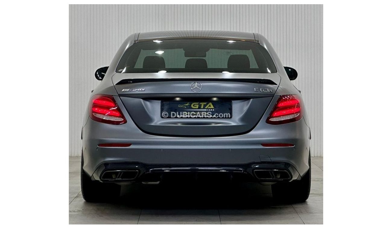 Mercedes-Benz E 63 AMG 2020 Mercedes E63s AMG 4MATIC+, 2025 Mercedes Warranty, 2024 Mercedes Service Contract, Low Kms, GCC