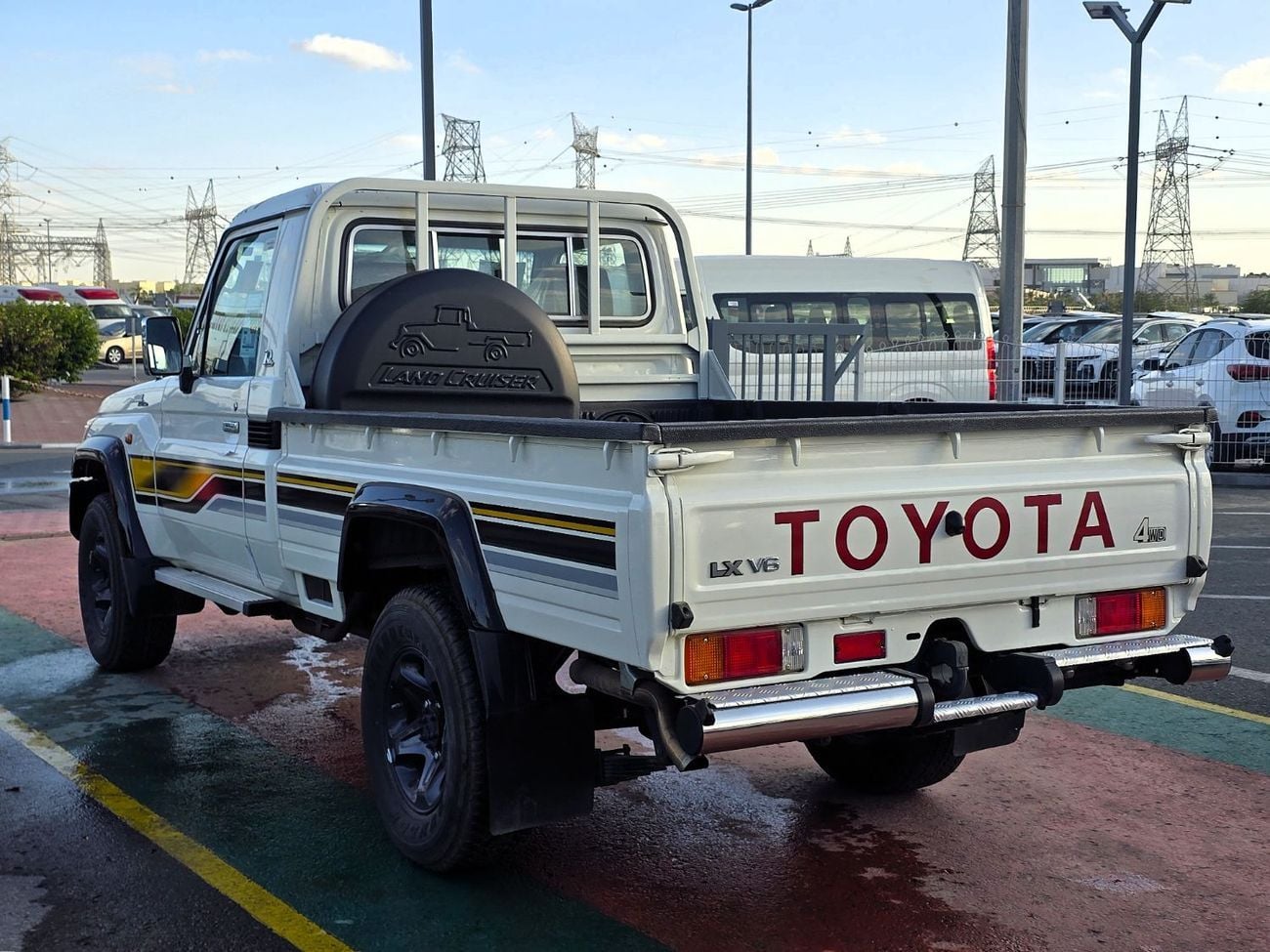 Toyota Land Cruiser Pick Up PICKUP 70th LX1 4.0L Toyota L.C Pick Up Single Cabin Special Edition 4.0l   MT Petrol v6 4WD Gcc 202