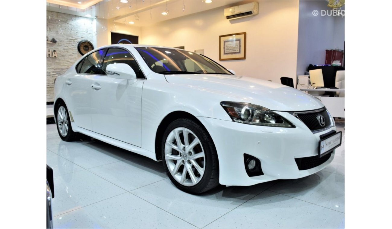 Lexus IS300 EXCELLENT DEAL for our Lexus IS 300 ( 2012 Model! ) in White Color! GCC Specs