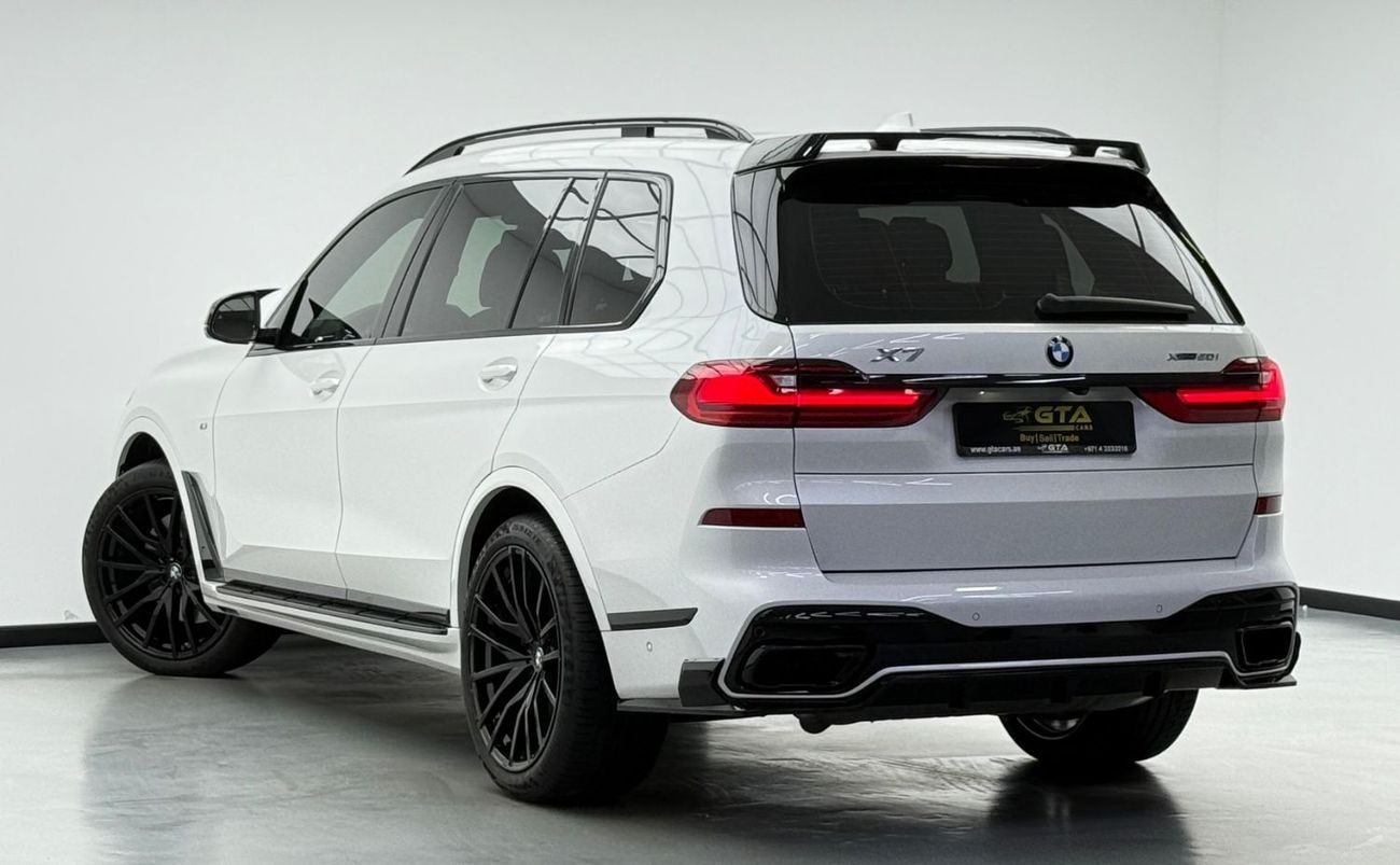 BMW X7 XDrive50i 4.4L 2019 BMW X7 XDrive50i M-Sport, Warranty, Full BMW Service History, 7 Seater, GCC