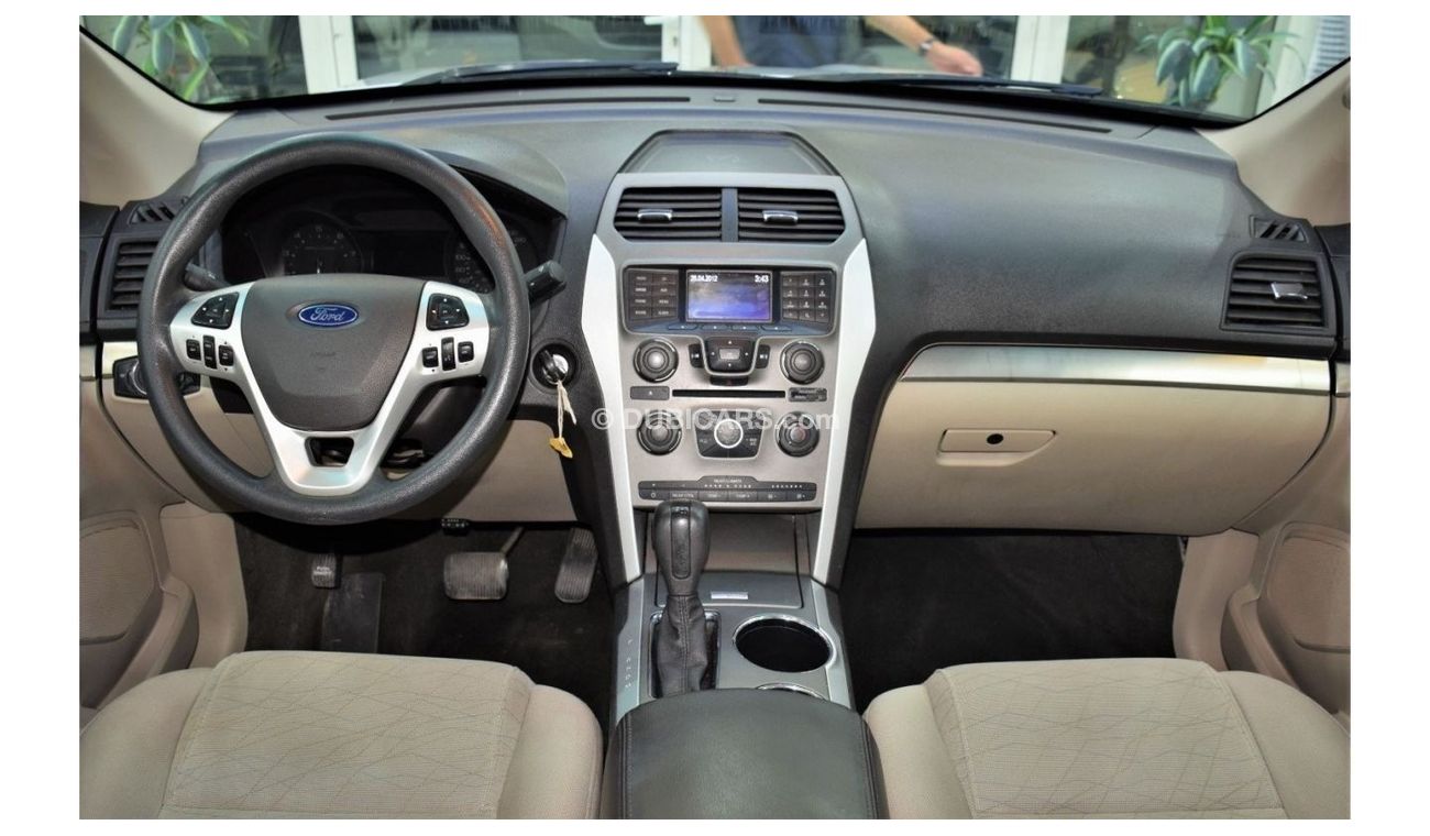 Ford Explorer Std EXCELLENT DEAL for our Ford Explorer 4WD ( 2013 Model! ) in Silver Color! GCC Specs