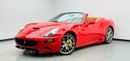 فيراري كاليفورنيا 2013 Ferrari California Convertible, Full Service History, Carbon Fiber Interior, Fully Loaded, GCC