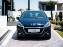 Peugeot 208 Active Plus AED 420 PM | PEUGEOT 208 2019 | GCC SPECS | 5 DOOR HATCHBACK | MINT CONDITION