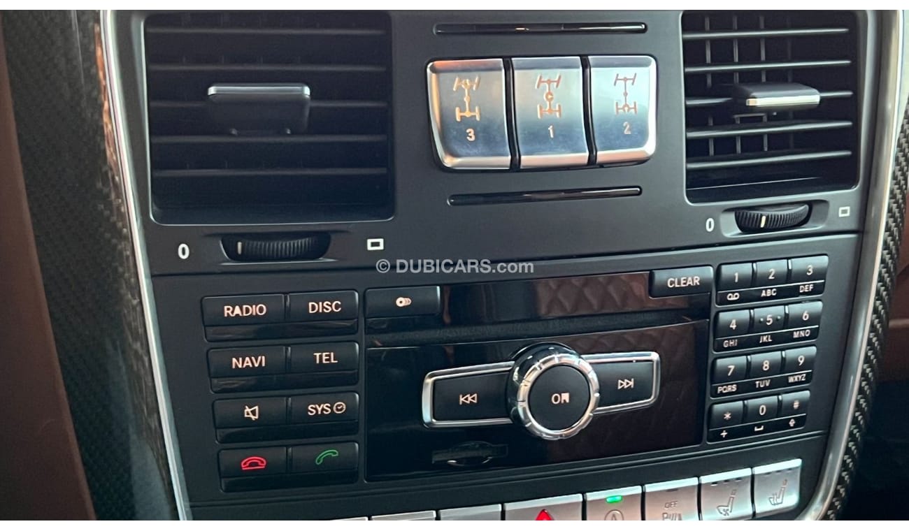 Mercedes-Benz G 63 AMG 5.5L Bitrubo Partial Service History 2016 GCC