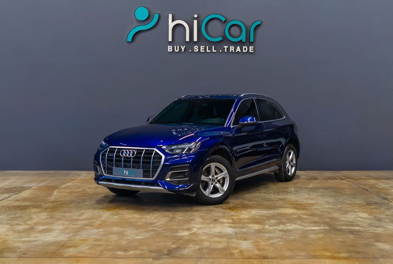 Audi Q5 45 TFSI Quattro 2.0L AED 2,394 pm • 0% Downpayment • Audi Q5 45TFSI Quattro • 1 Year Warranty
