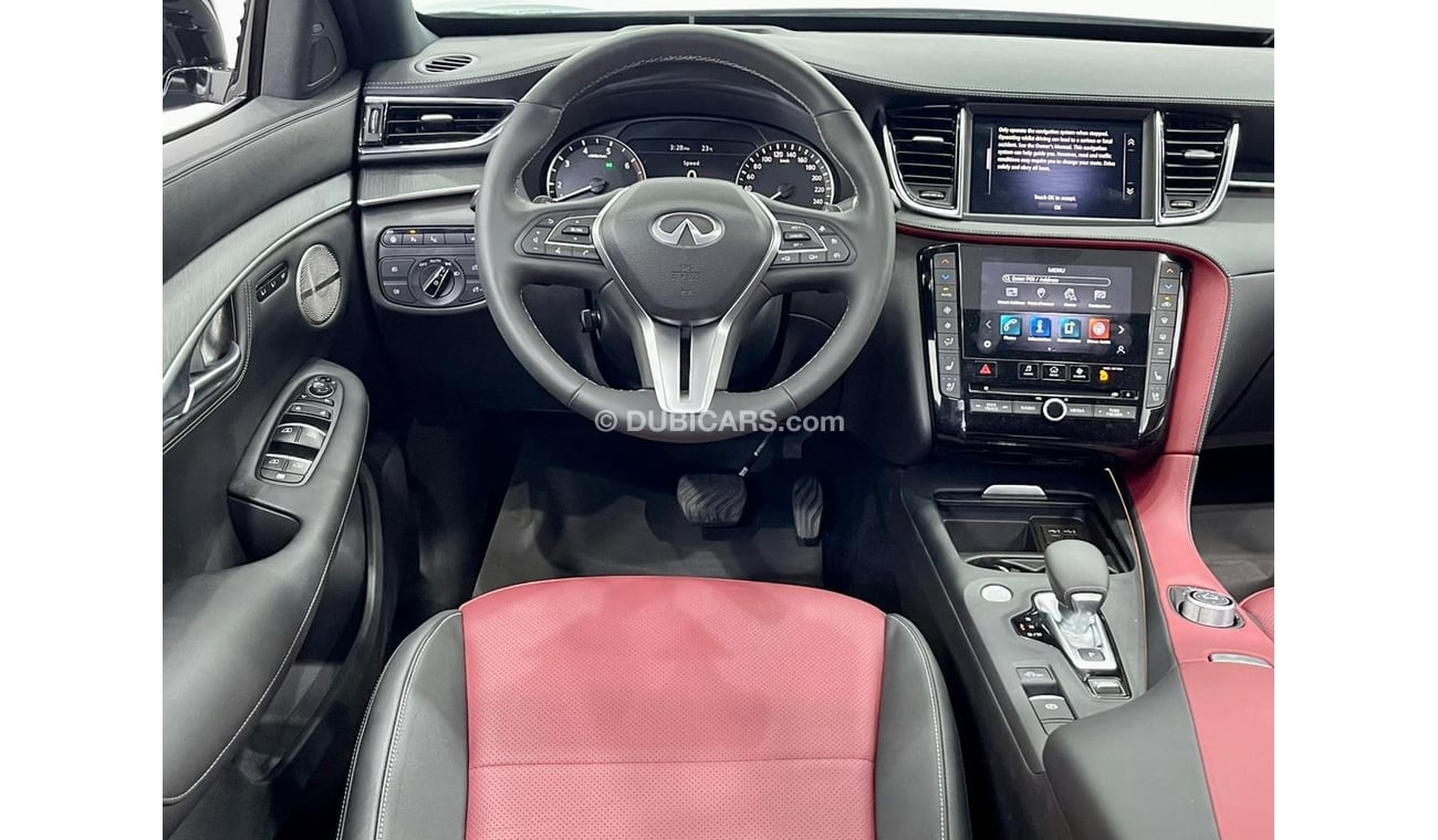 Infiniti QX55 2022 Infiniti QX55 AWD, Aug 2027 Infiniti Warranty, Aug 2025 Infiniti Service Contract, Low Kms, GCC