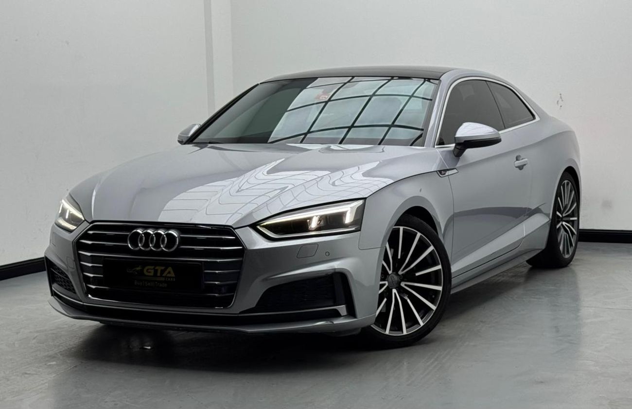 Audi A5 40 TFSI S Line 2.0L (187 HP) 2019 Audi A5 40TFSI S-Line, Full Service History, 1 Year Warranty, GCC