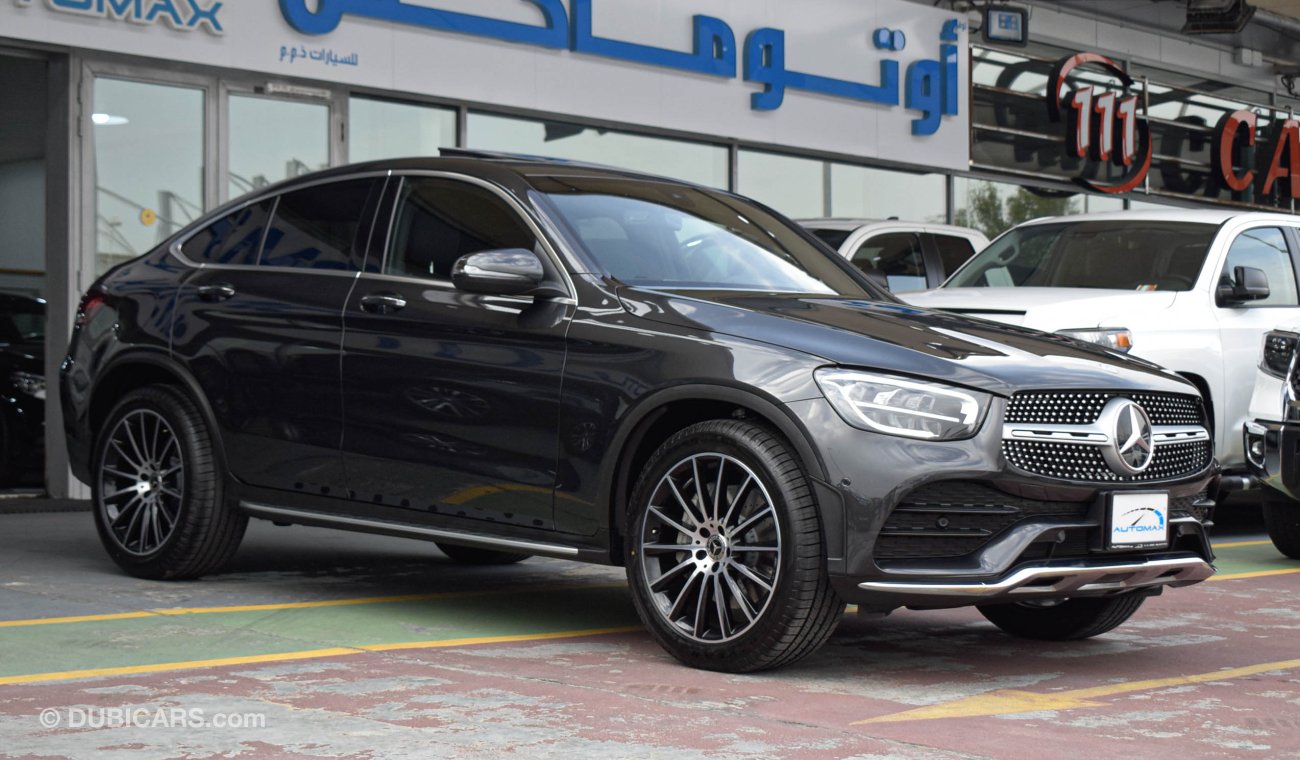 مرسيدس بنز GLC 300 2020 AMG 4MATIC, GCC 0km w/ 2Yrs Unlimited Mileage Warranty + 3Yrs Service @ EMC