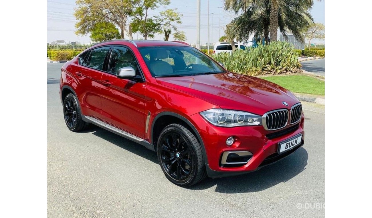 بي أم دبليو X6 BMW X6 5.0 Look M - GCC - Soft Door Sunroof- Rear DVD Entertainment - AED 2194/ Monthly - 0% DP