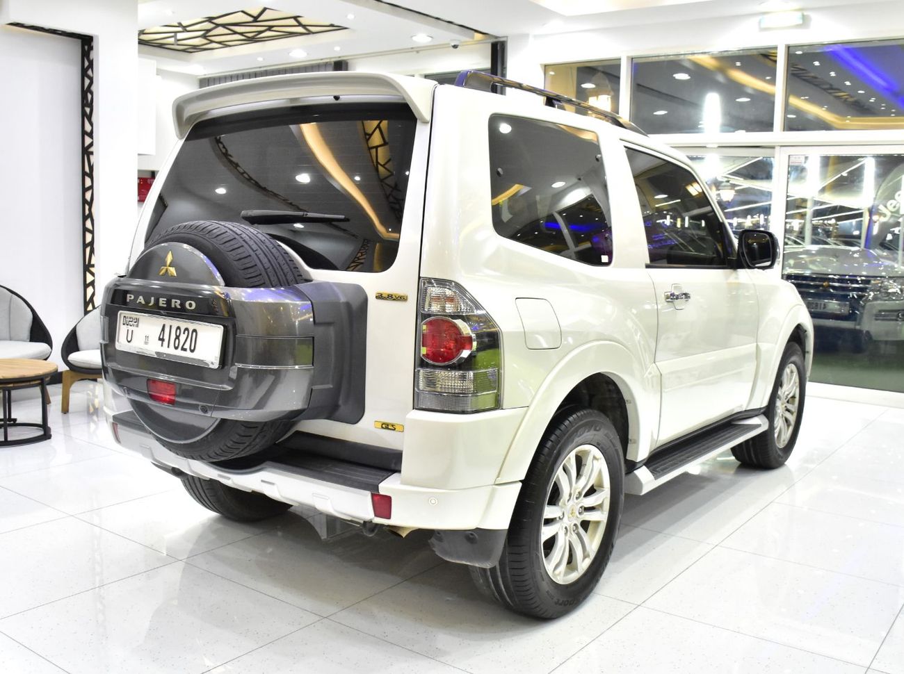 Mitsubishi Pajero EXCELLENT DEAL for our Mitsubishi Pajero GLS 3.8L 3 Doors ( 2018 Model ) in White Color GCC Specs