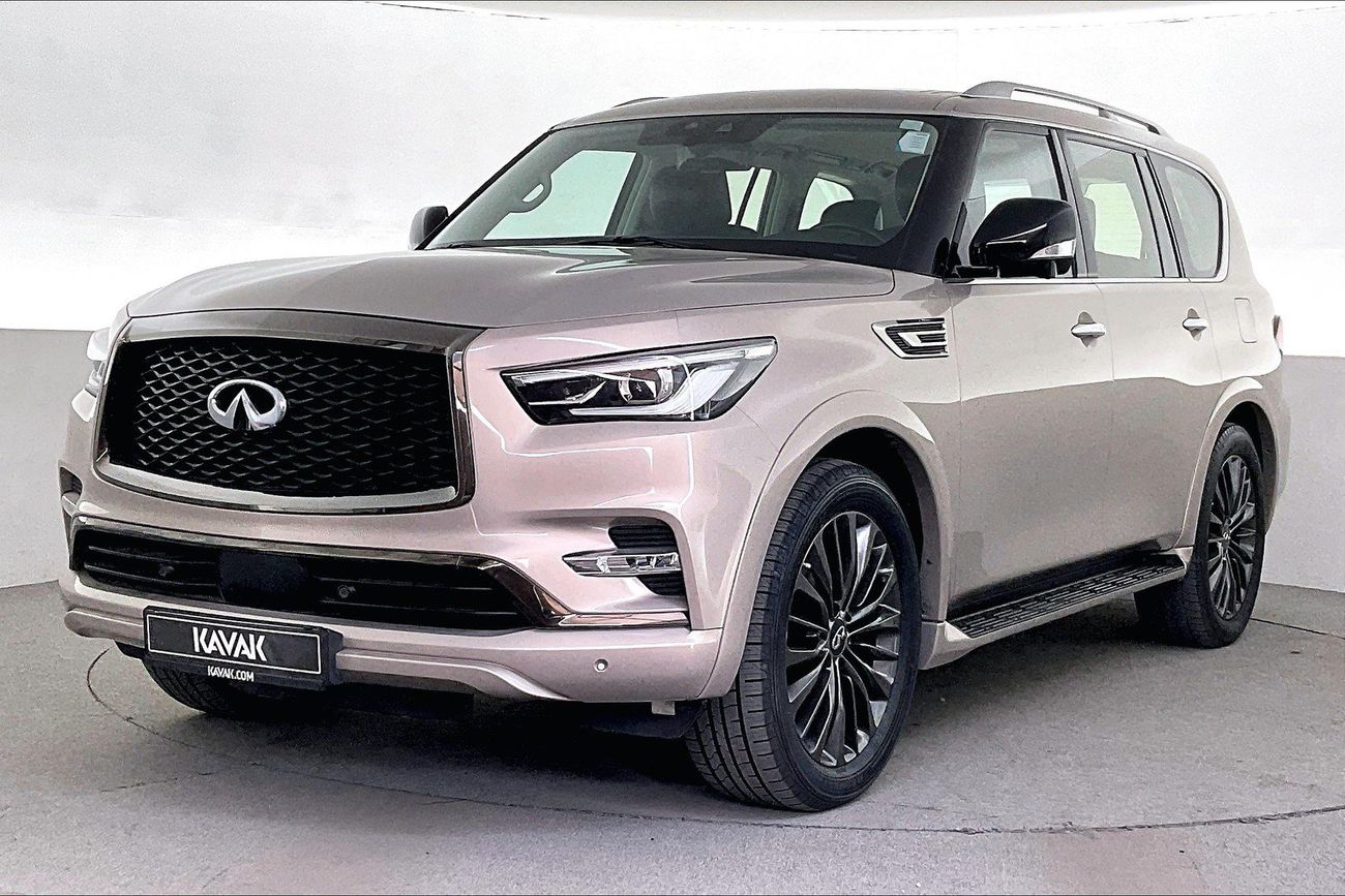 Infiniti QX80 Luxe Sensory ProActive - Black Edition | Guaranteed Warranty | 0 Down Payment