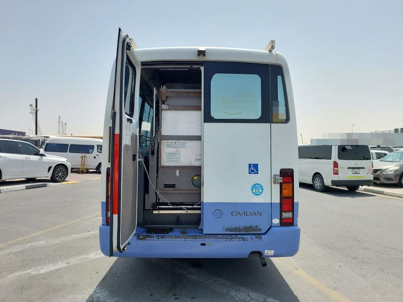 Nissan Civilian 2002 NISSAN CIVILIAN BUS RHD DIESEL AUTOMATIC(PM20019)