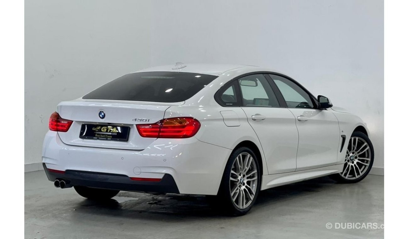 BMW 430i 2017 BMW 430i M-Sport, BMW Service History, Warranty, GCC