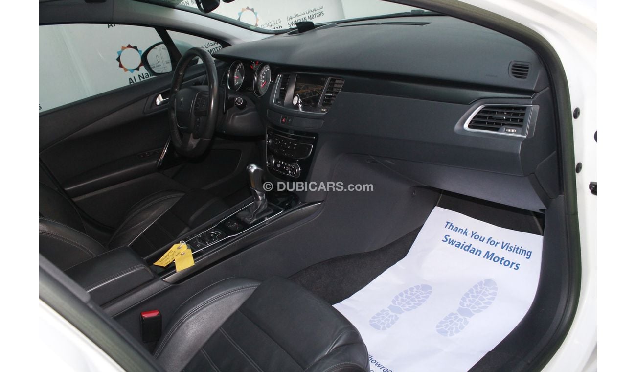 Peugeot 508 1.6L TURBO  2013 MODEL