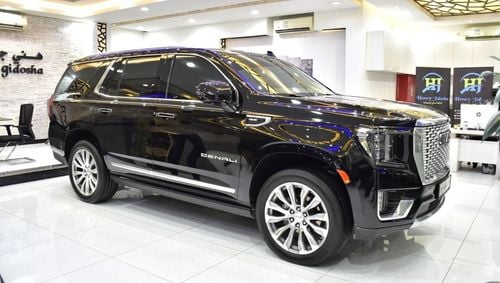 GMC Yukon DENALI EXCELLENT DEAL for our GMC Yukon (2023 Model) in Black Color GCC Specs