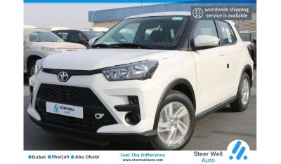 Toyota Raize 2023 | 1.2L CUV FWD 5 DOORS WITH INFOTAINMENT SYSTEM POWER WINDOWS AND POWER MIRROR - GCC SPECS - EX