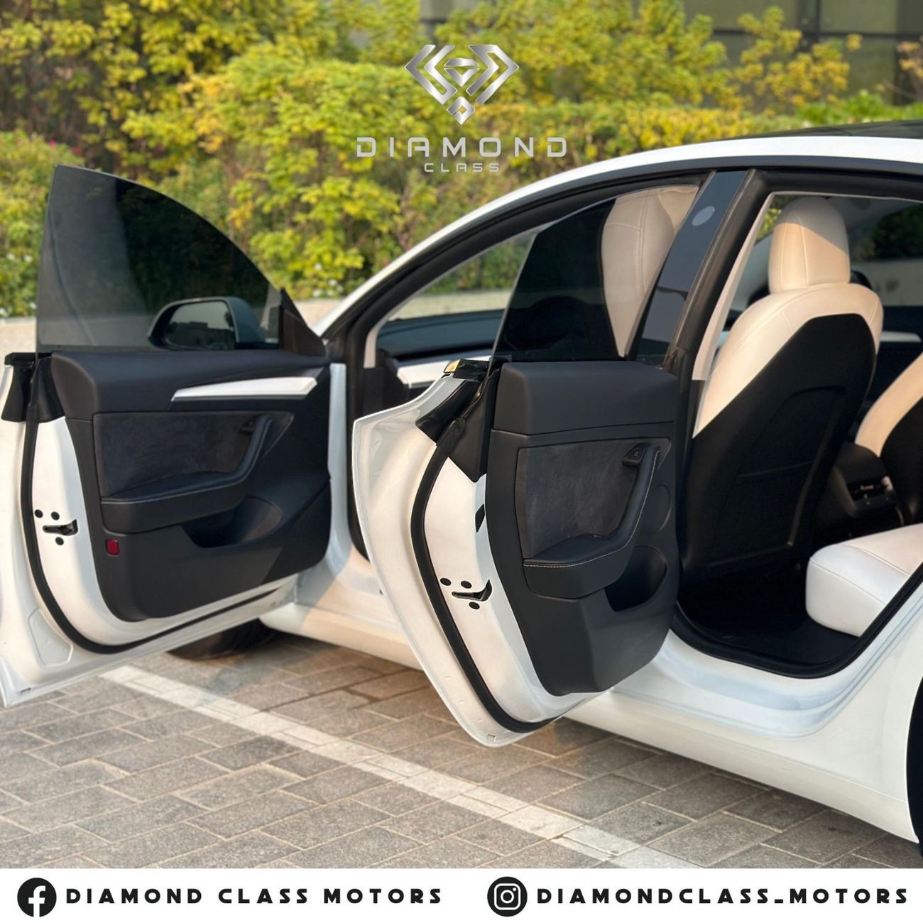 Tesla Model 3 Tesla Model 3  White Interior Auto pilot  2023 GCC  15,000 Km 149,000 AED Under Tesla Warranty