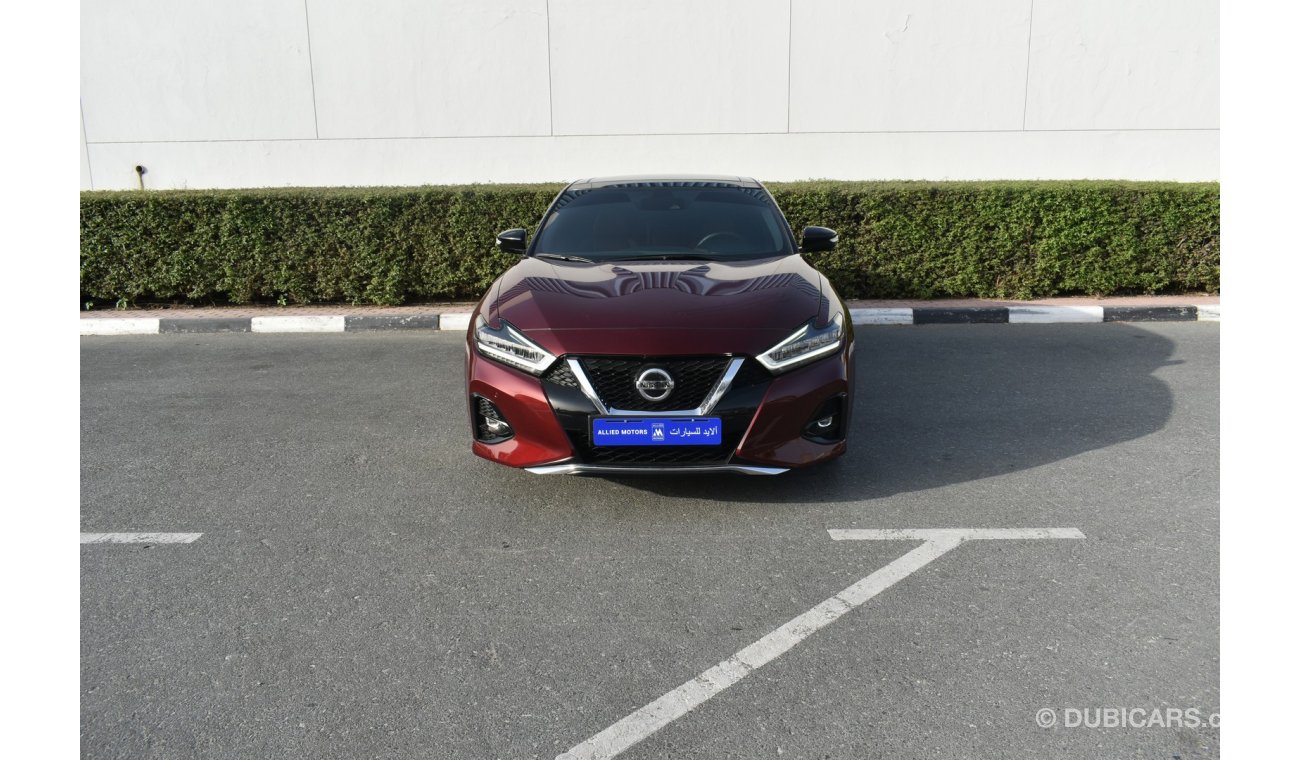 Nissan Maxima SR - 3.5L V6 - 2019 - RED_BRWN