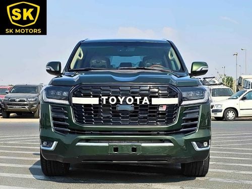 تويوتا لاند كروزر GR SPORT/V8 4.6L/2022 SHAPE/ BODY KIT/ FULL OPTION/ SPECIAL  COLOR/ EXPORT ONLY/LOT#60306