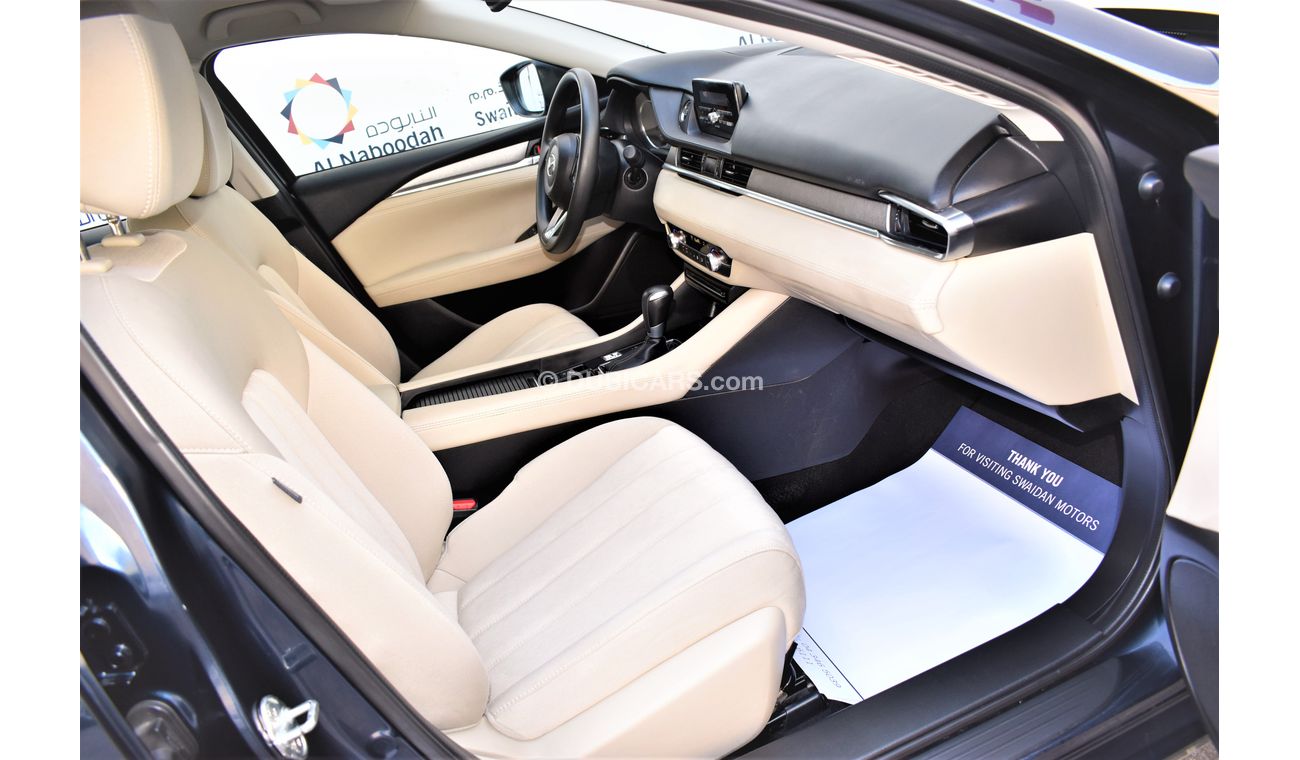 Mazda 6 AED 1664 PM | 2.5L S GCC WARRANTY