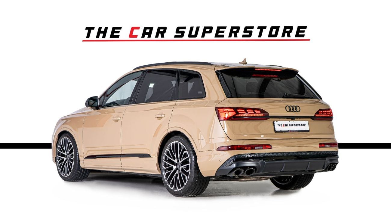 أودي SQ7 2025-Twin Turbo V8-Al Nabooda Warranty-Exclusive Color-Sports Exhaust-22 Inch Rims