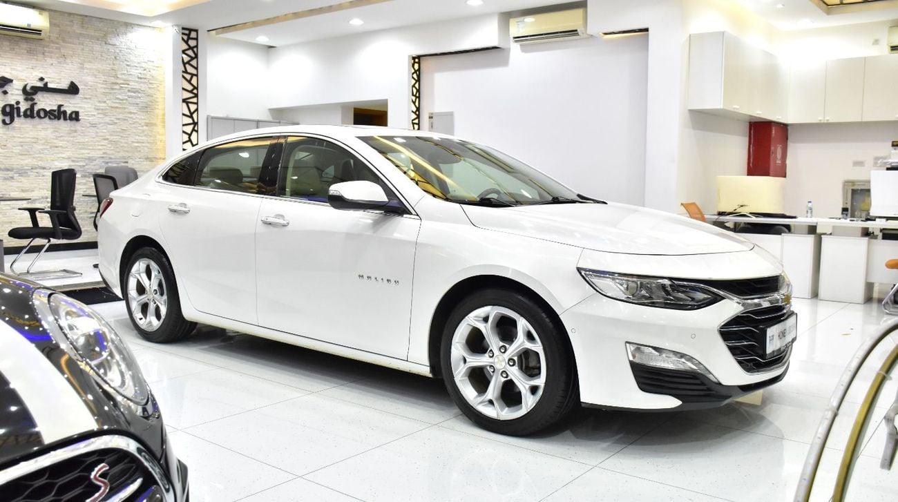 Chevrolet Malibu EXCELLENT DEAL for our Chevrolet Malibu Premier ( 2019 Model ) in White Color GCC Specs