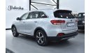 Kia Sorento EXCELLENT DEAL for our KIA Sorento AWD ( 2016 Model ) in Silver Color GCC Specs