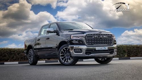 RAM 1500 (For Export , НА ЭКСПОРТ) Limited Longhorn Crew Cab Hurricane H.O 3.0TT 2026 GCC Без пробега
