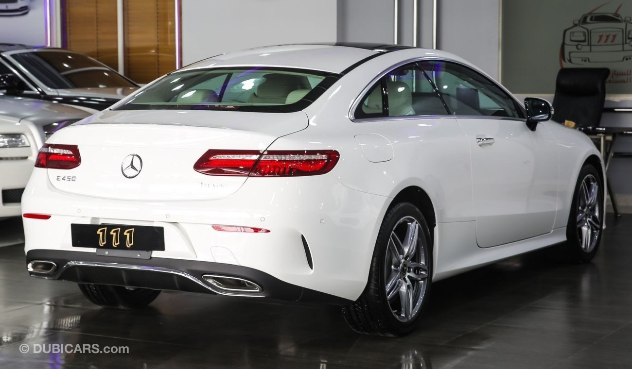 مرسيدس بنز E 450 Coupe 4 Matic