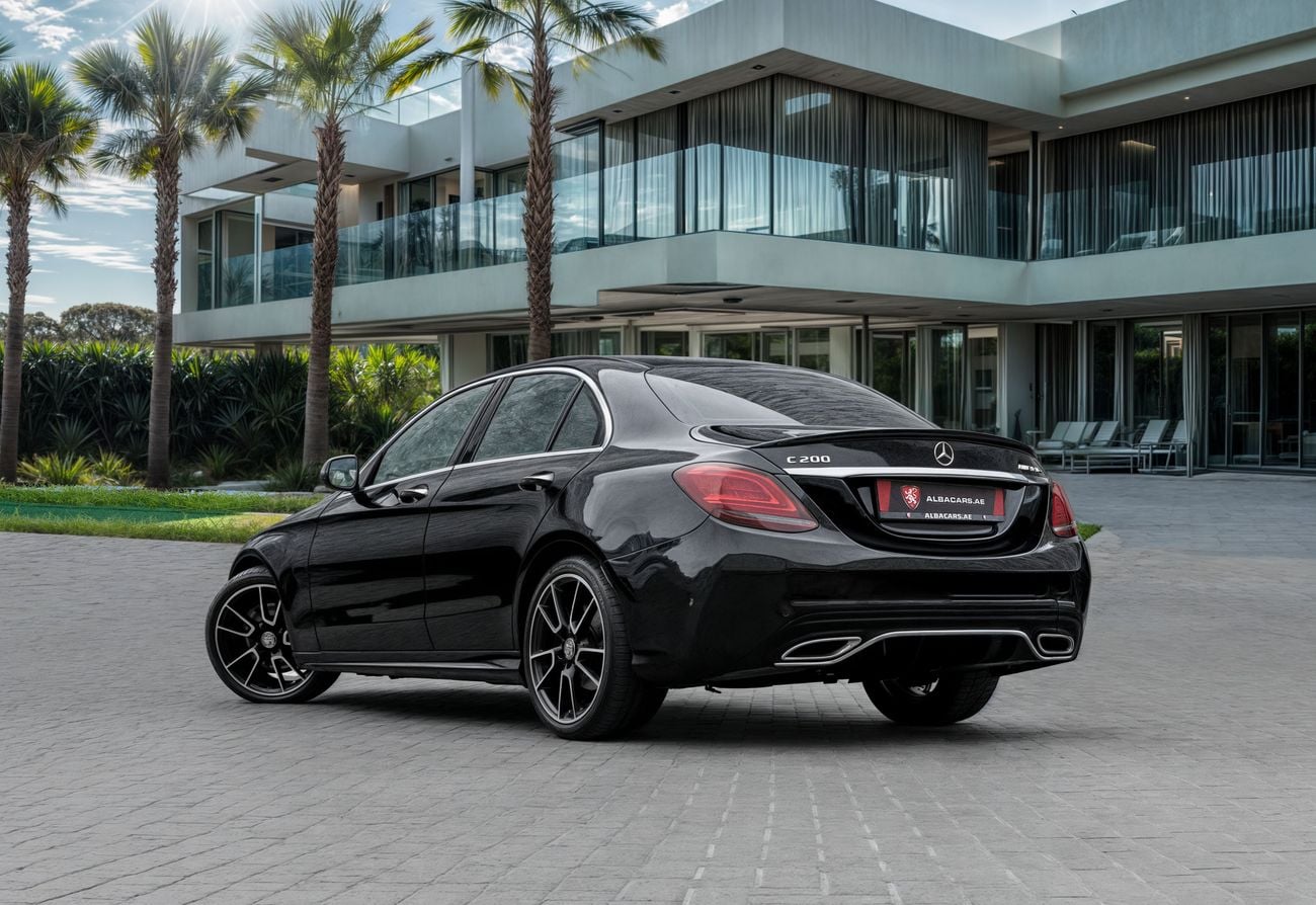 مرسيدس بنز C 200 BENZ C200 AMG | 1,959 P.M | 0% Downpayment | WELL MAINTAINED!