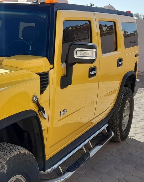 Hummer H2 HUMMER H2-2007-YELLOW COLOR 55000