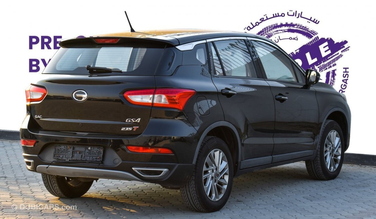 GAC GS4 AED 900 PM | SUNROOF | LEATHER | GCC |