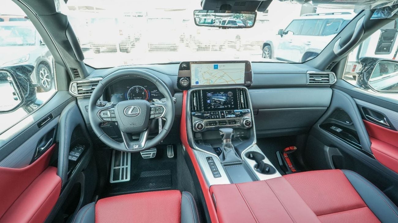 Lexus LX 600 F-Sport 3.5L Black 5 SEATS 2025 MY EXPORT PRICE