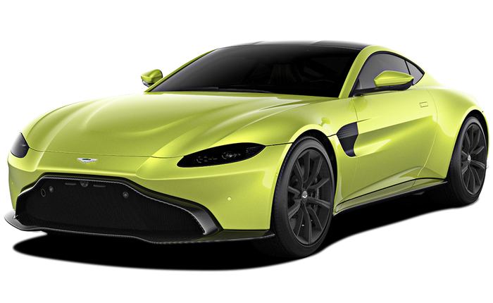 Aston Martin Vantage cover - Front Left Angled