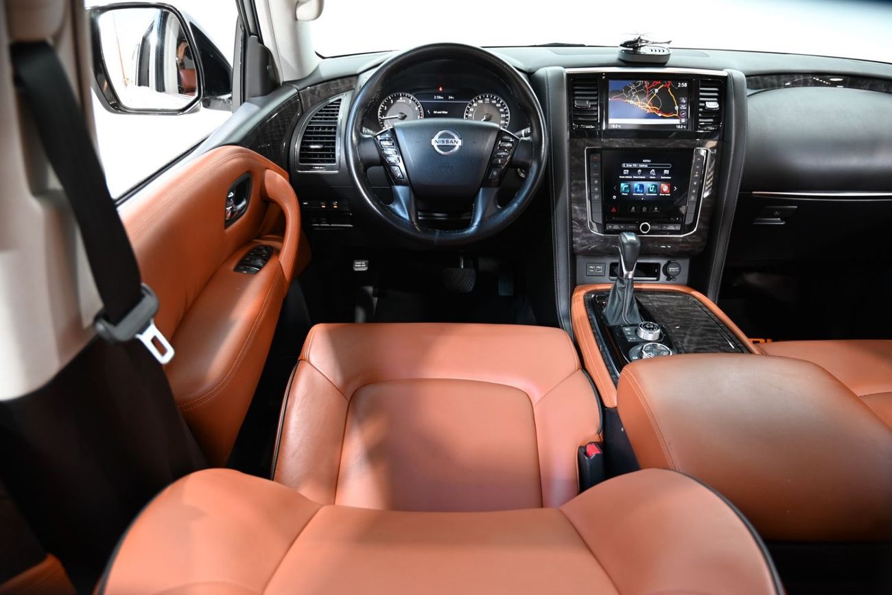 Nissan Patrol SE TITANIUM 2021 Nissan Patrol SE Titanium, Nissan Warranty and Service Pack, Nissan Service History, GCC