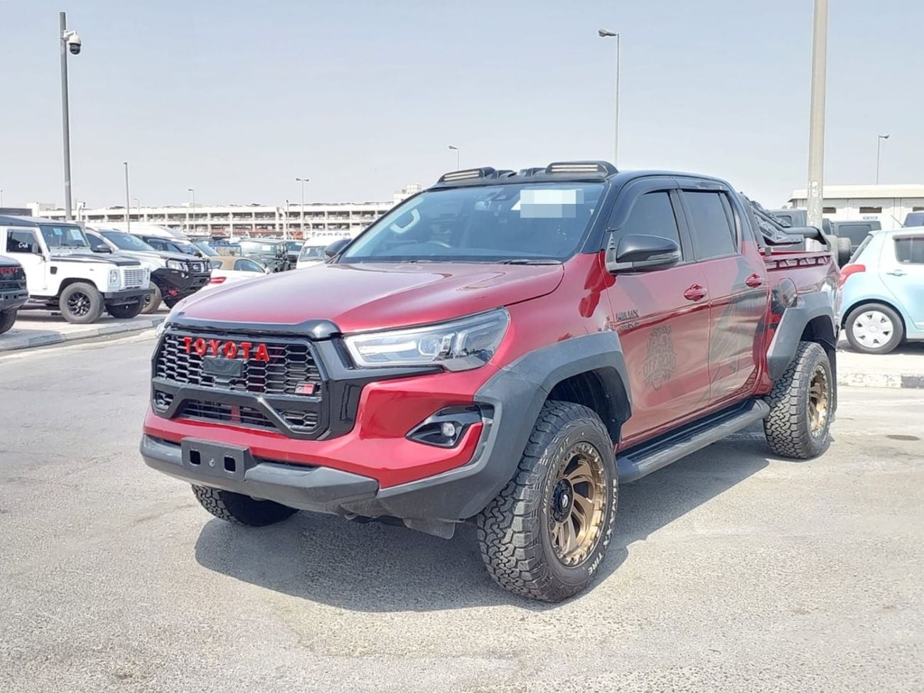 Toyota Hilux  TOYOTA HILUX PICK UP RHD 2022 MODEL 2.8 L DIESEL AUTOMATIC(PM81032)
