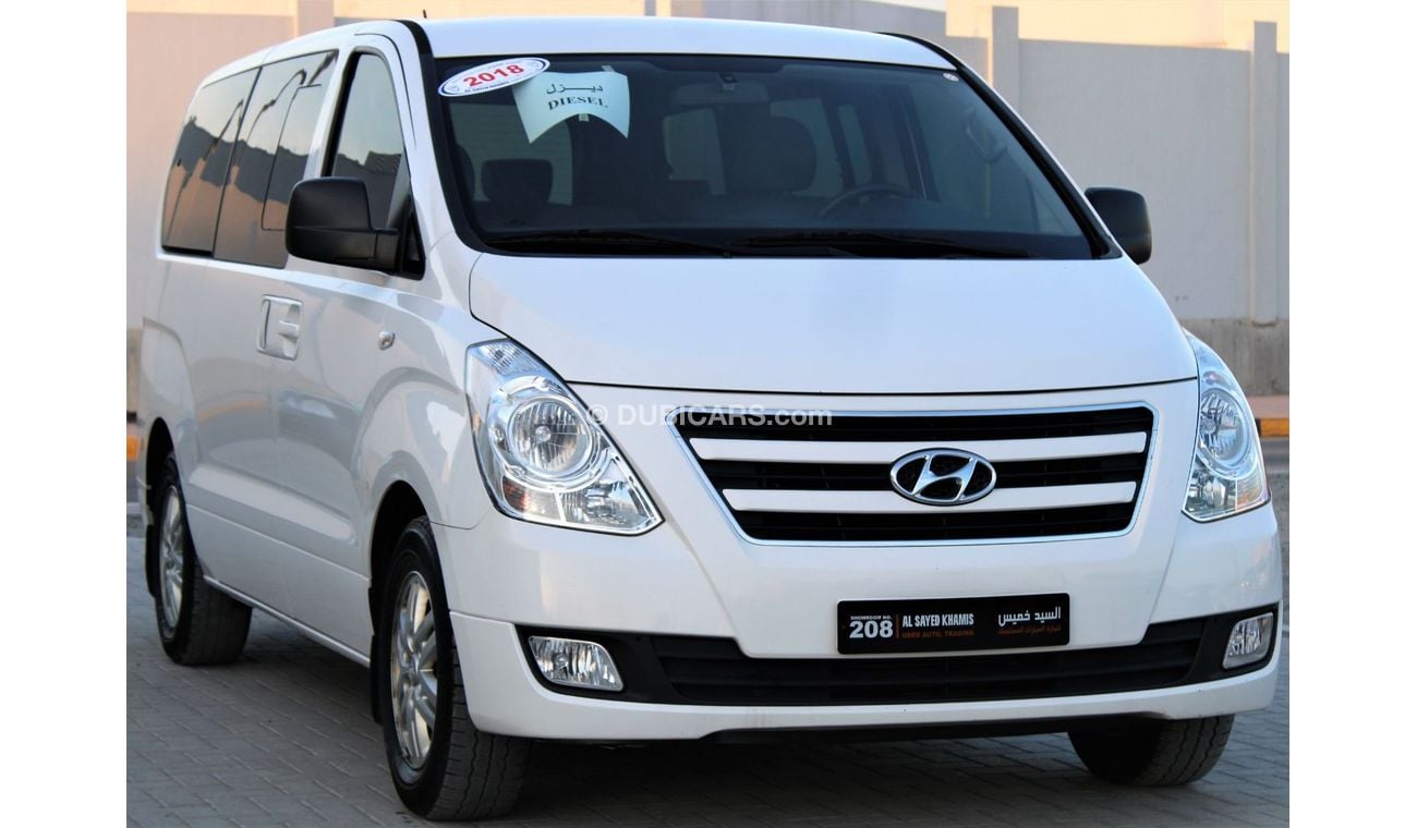 Hyundai Grand Starex Hyundai Grand Starex 2018 imported from Korea Diesel customs papers in excellent condition without a