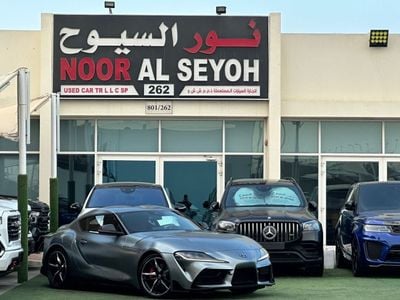 Toyota Supra GT Sport 3.0L TOYOTA SUPRA GR GCC 2022 Full Service History  Original Paint V6 full option full Carb