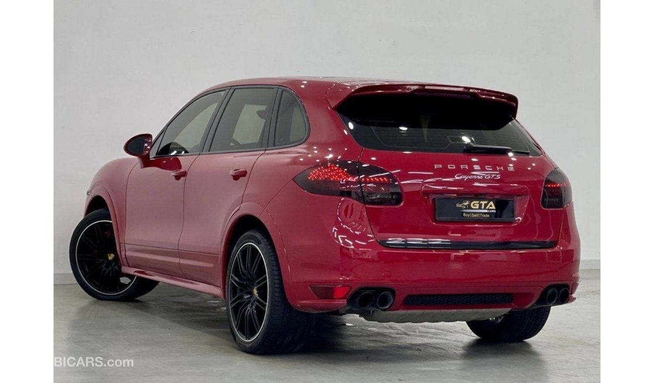 Porsche Cayenne GTS 2013 Porsche  Cayenne GTS V8 Red Carmin, Service History, Just Been Serviced, GCC