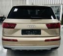 Audi Q7 45 TFSI quattro Luxury Plus GCC .. FSH .. Original Paint .. Perfect Condition .. Top Range .. Warran