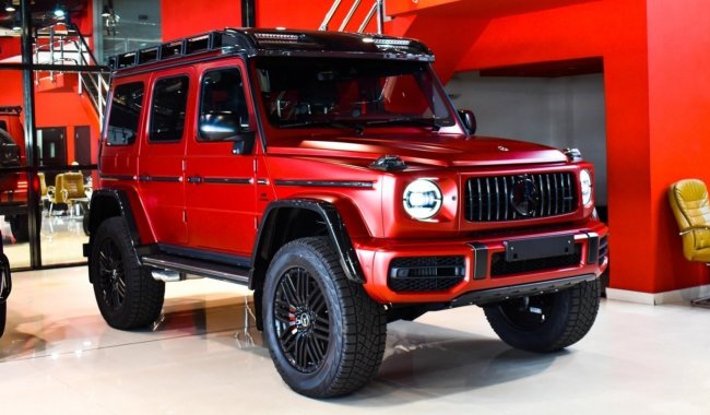 Mercedes-Benz G 63 AMG 4X4² BRAND NEW MERCEDES - BENZ G63 4X4 SQUARED 2023 RED MATE COLOR